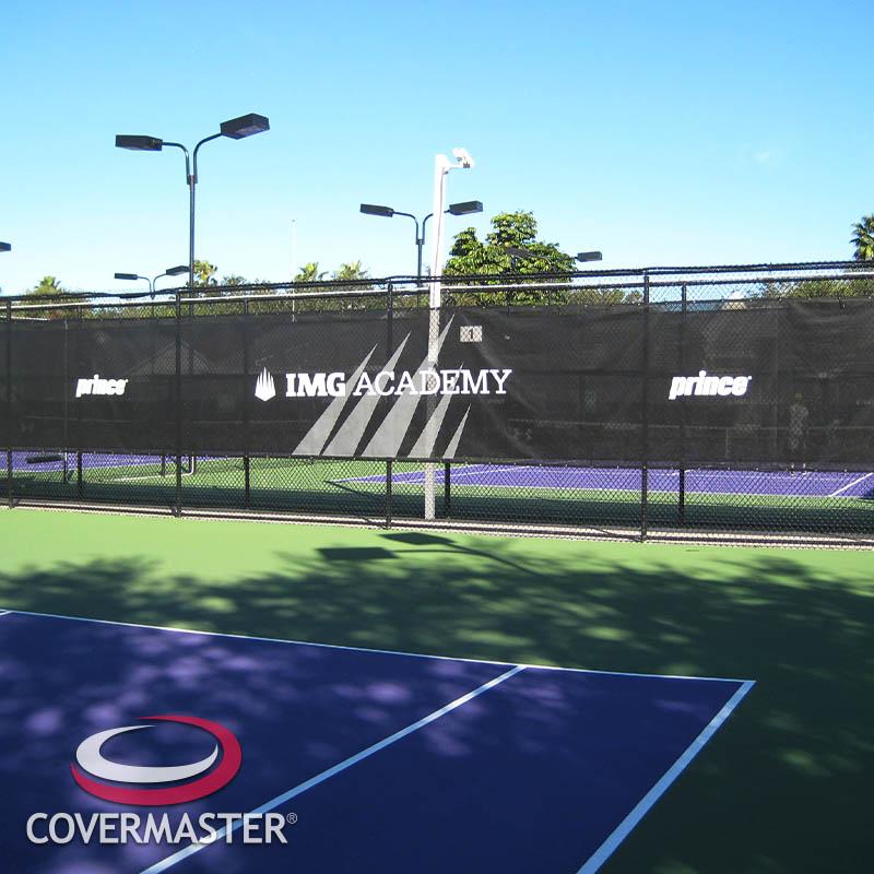 Close-up of WINDMASTER PRO 78 percent blockage vinyl-coated polyester windscreen fabric