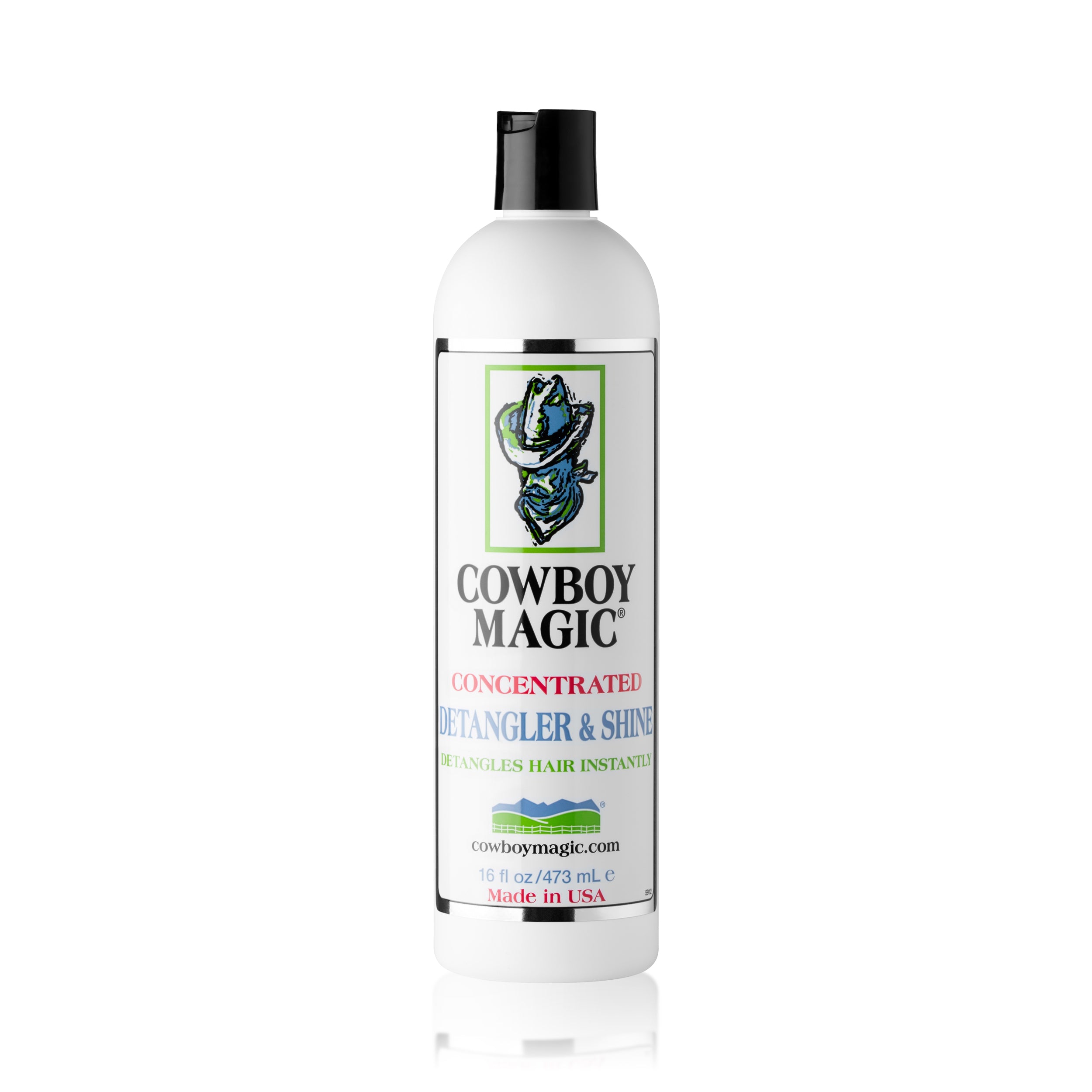 Cowboy Magic Detangler & Shine 16 ounce bottle front view