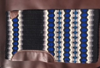 Cutter Classic Canyon Land heavyweight wool saddle pad pattern option 1