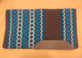 Cutter Classic Canyon Land heavyweight ranch saddle pad pattern option 5