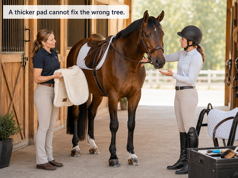 saddlefitnohalfpad
