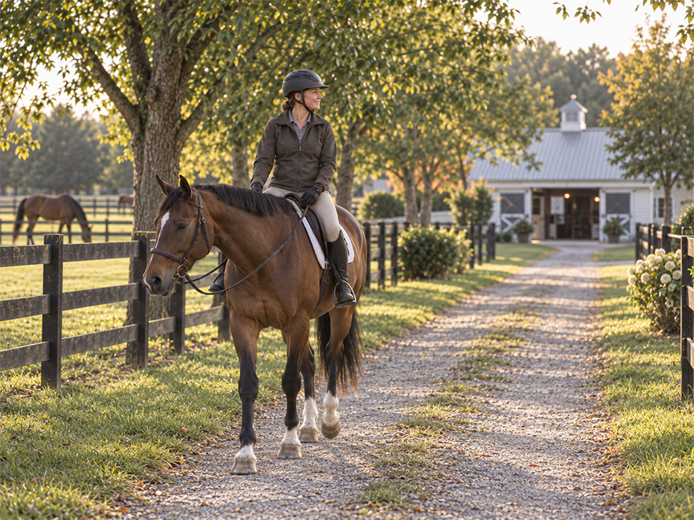 Leaving the arena can be some of the best experiences you will have with your horse.