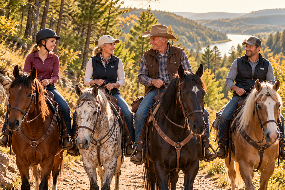 Family Horse Trail Ride
