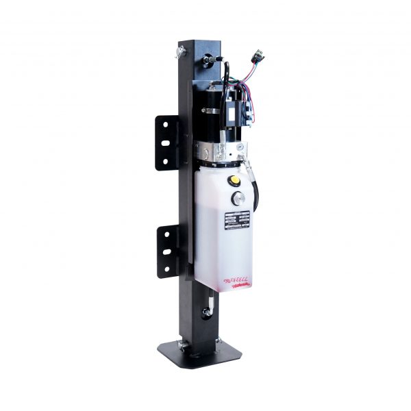 EQ Systems 8470 tube-in-tube hydraulic horse trailer jack with steel pump cover