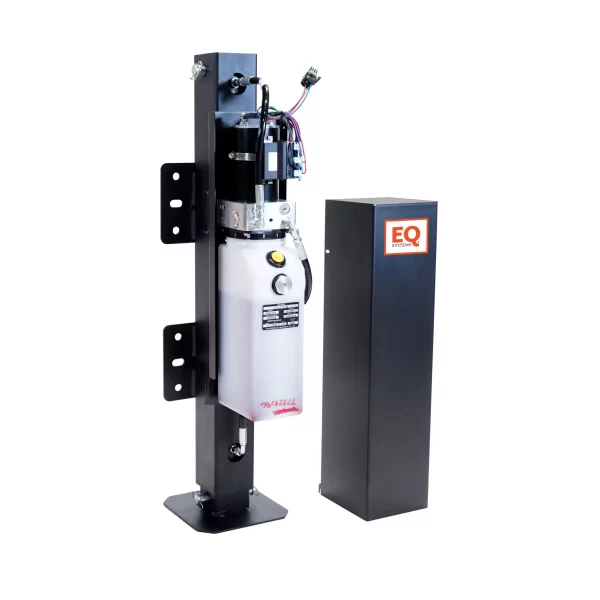 EQ Systems AJ 8470UPS hydraulic single-leg trailer jack for horse trailers
