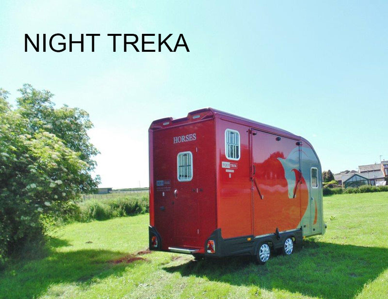 Equi-Trek Night Treka horse trailer with side loading ramp