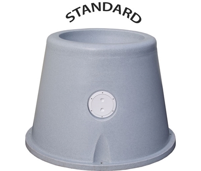 Equuspring EQ102 Standard automatic pasture waterer molded cone for horses
