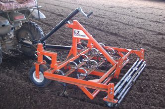 EZ Groomer ATV pull-behind arena drag groomer conditioning sand footing