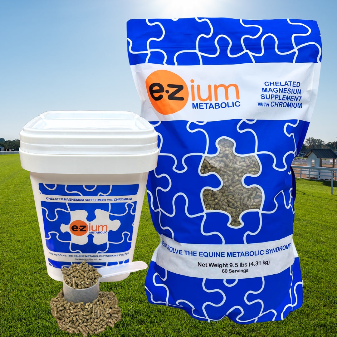 EZium Metabolic magnesium and chromium horse supplement for insulin resistance