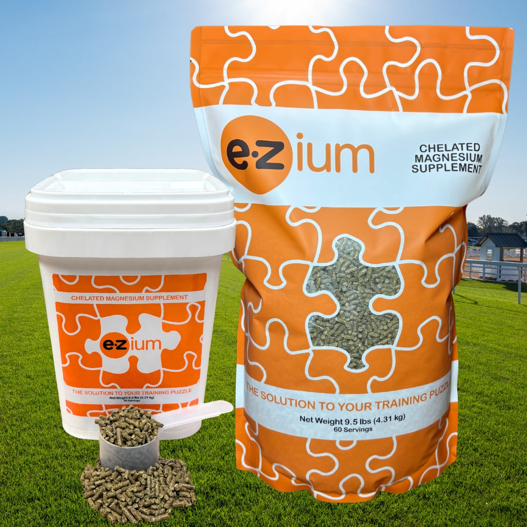 EZium chelated magnesium glycinate horse supplement product