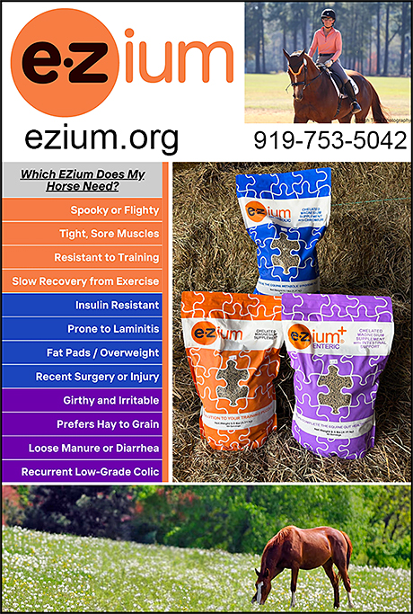 EZium ... the ONLY Magnesium Glycinate For Horses!