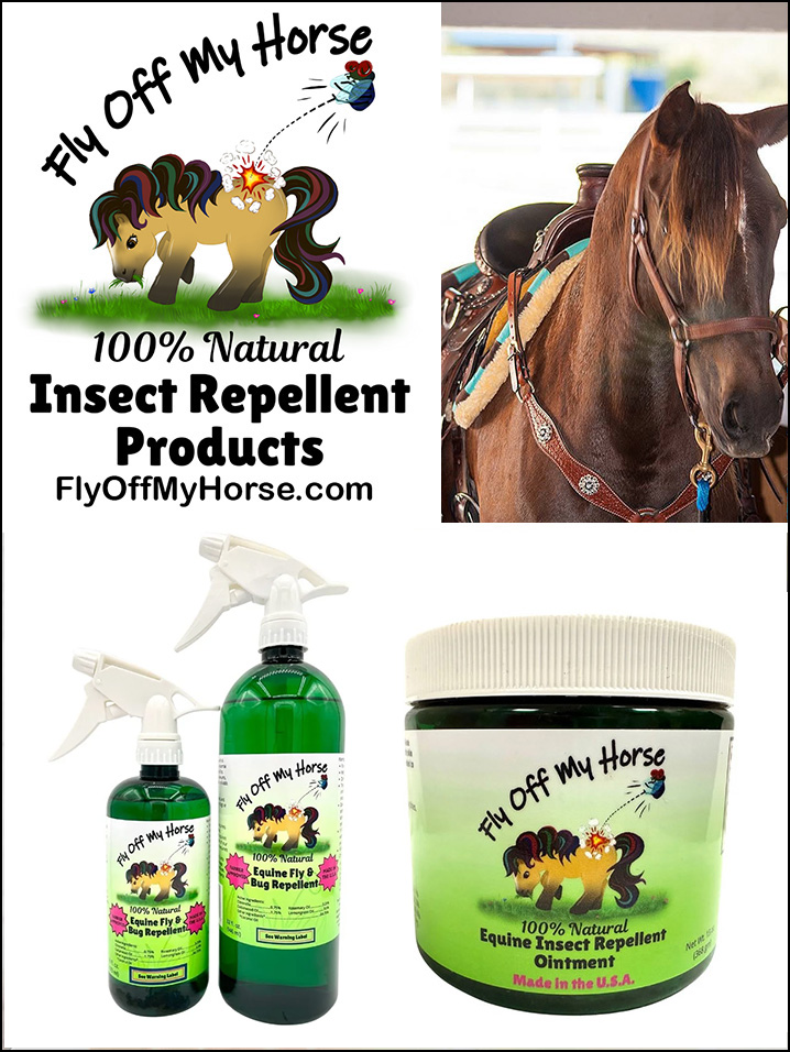 Fly Off My Horse — Fly Control (Natural bug relief for horses without water or alcohol)