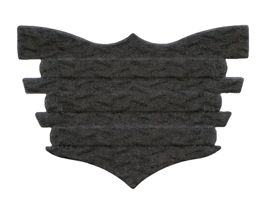FLAIR Equine Nasal Strip black self-adhesive nasal strip close-up