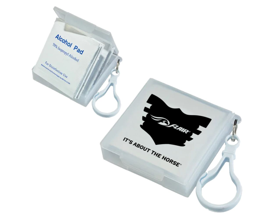 FLAIR Strips prep pack with nasal strips for horses