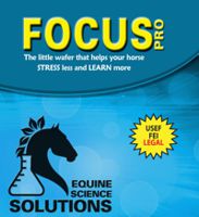 Focus PRO equine calming focus wafers product bag by Equine Science Solutions