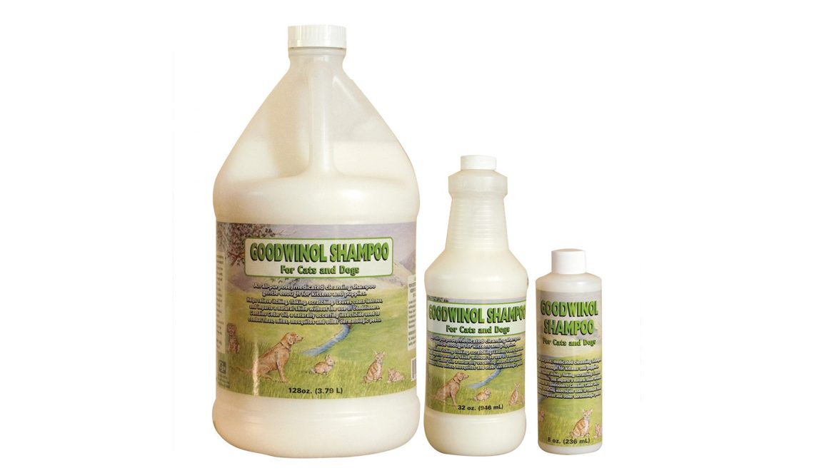 Goodwinol Shampoo with cedar oil for dogs cats puppies and kittens