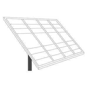 HayBox solar panel power upgrade for automatic horse feeder