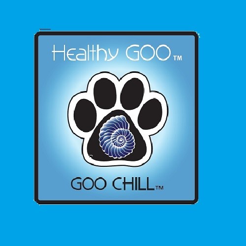 GOO CHILL CBD and magnesium calming supplement for canine allergy anxiety by Healthy GOO