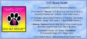 GOO Gut Rescue canine gut and GI health supplement by Healthy GOO