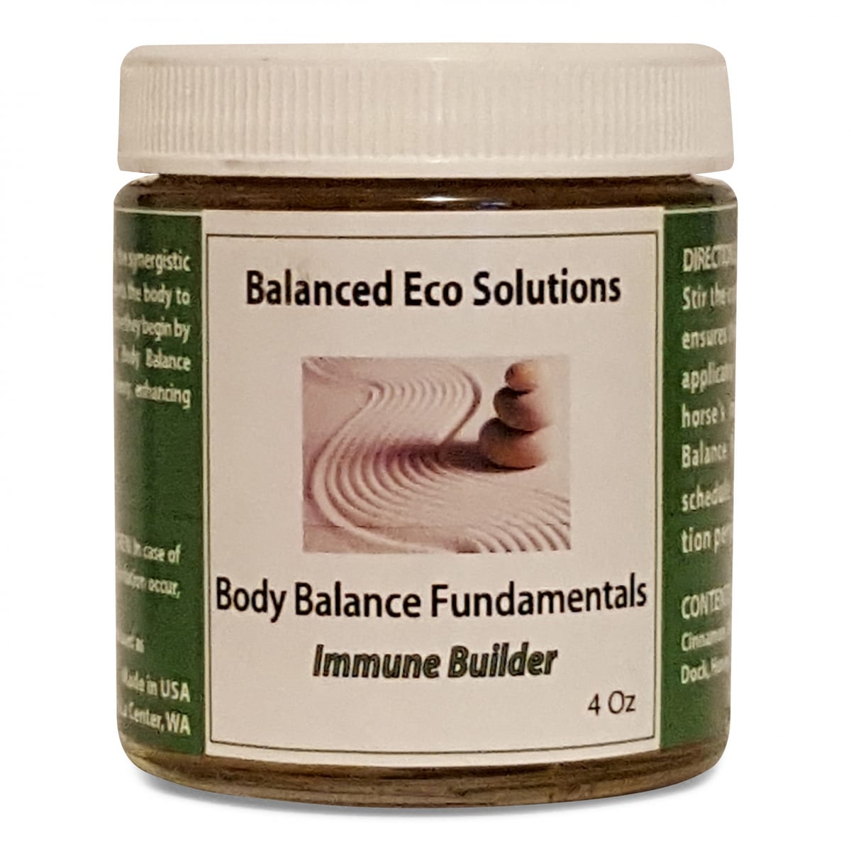 Holistic Equine Wellness — Body Balance Fundamentals Immune Builder herbal blend jar