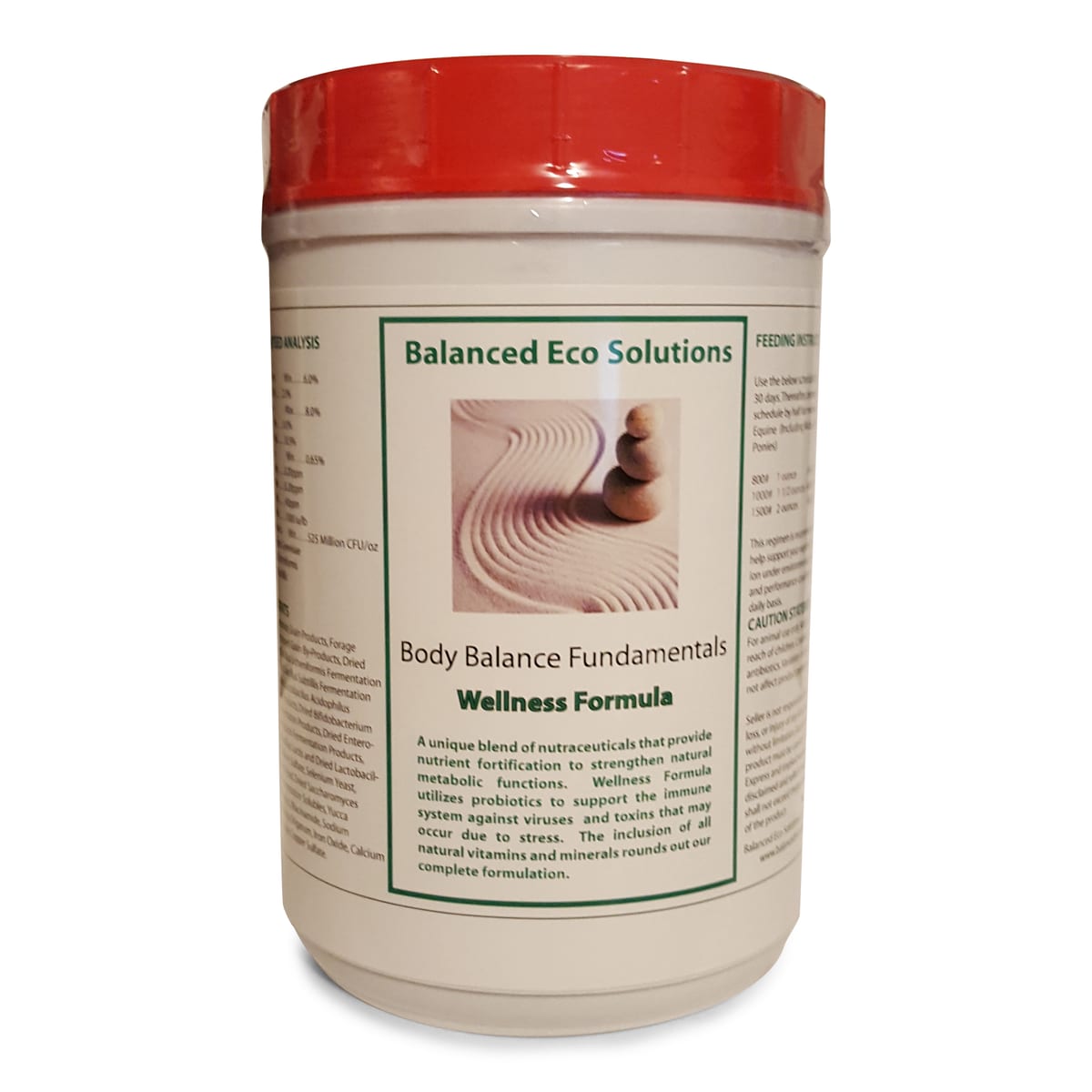 Holistic Equine Wellness — Body Balance Fundamentals Wellness Formula supplement jar