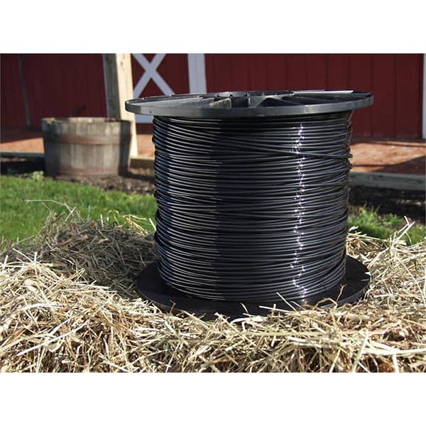 Bayco Finish-Line monofilament horse fence spool in black