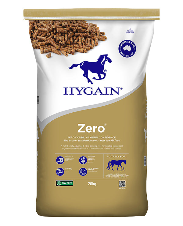 HYGAIN ZERO ultra-low starch low NSC complete horse feed bag