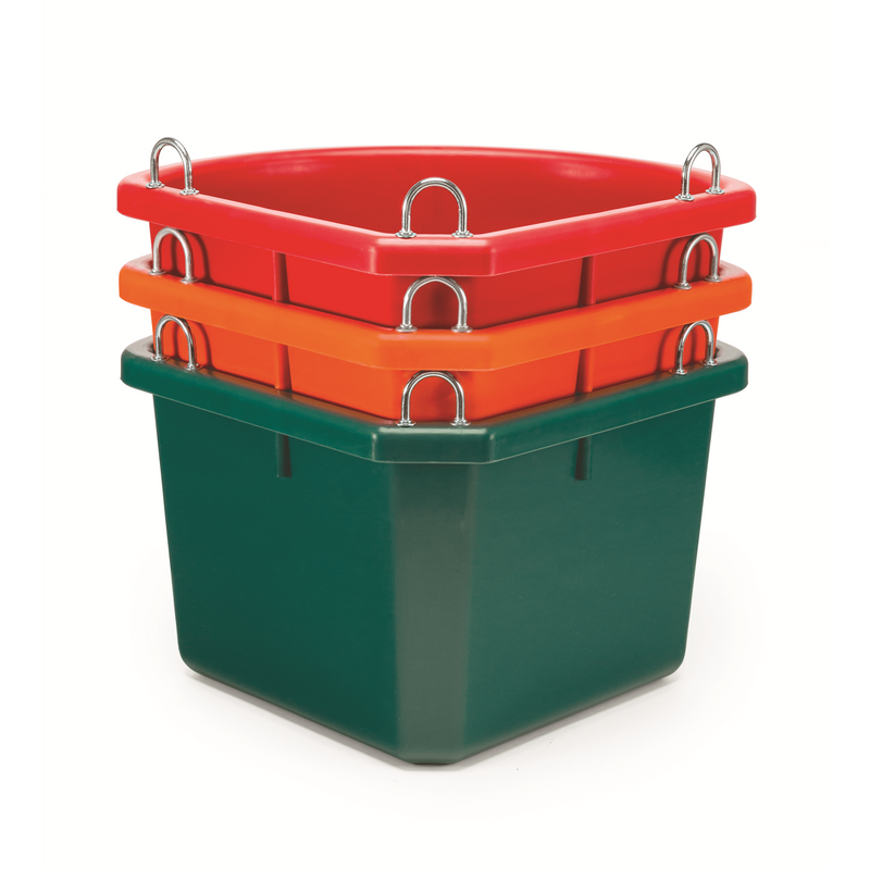 K&D Equestrian KD-136 Platinum Line corner feeder for horse stalls