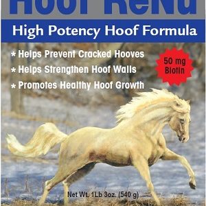 KR Natural Products natural hoof supplement front label for strong flexible horse hooves
