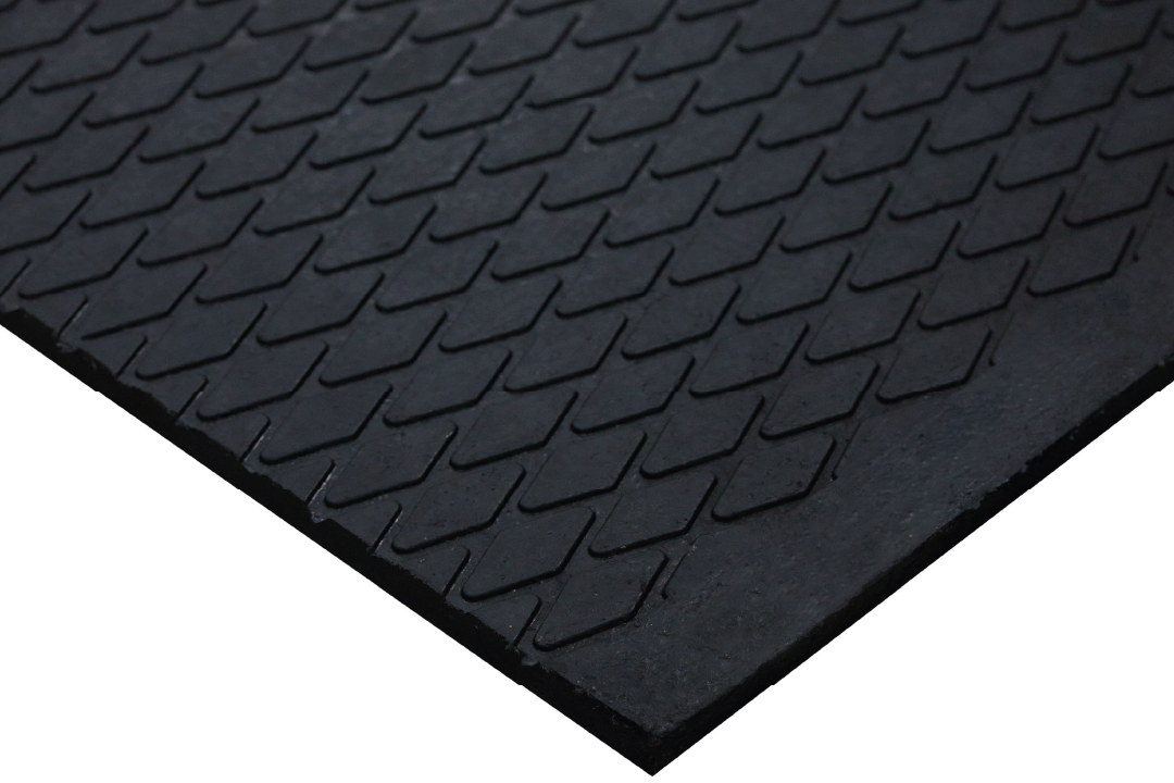 LRP Matting 4x6 horse stall mat with diamond top surface by DRI Rubber