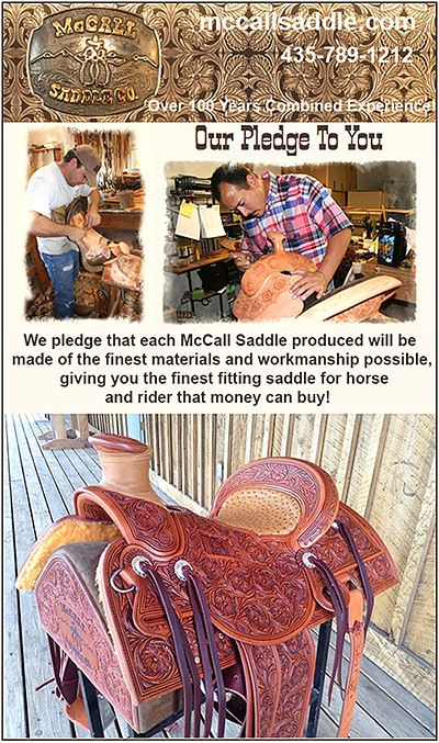 Handcrafted Saddles by McCall Saddle Co.