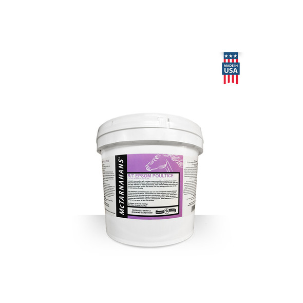 McTarnahans R/T Epsom Poultice with Epsom salt drawing agent for hoof and joint pain