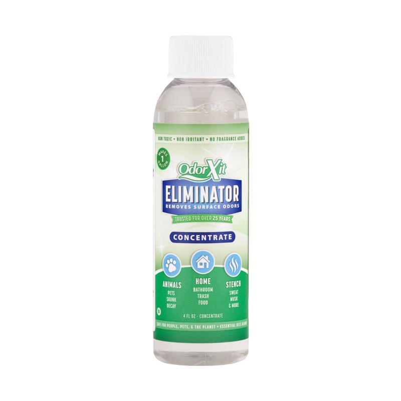 OdorXit Eliminator non-toxic biodegradable odor concentrate bottle