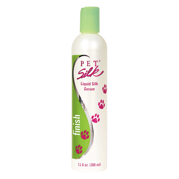 Pet Silk Liquid Silk Serum 11.6 oz salon size detangler and finishing spray