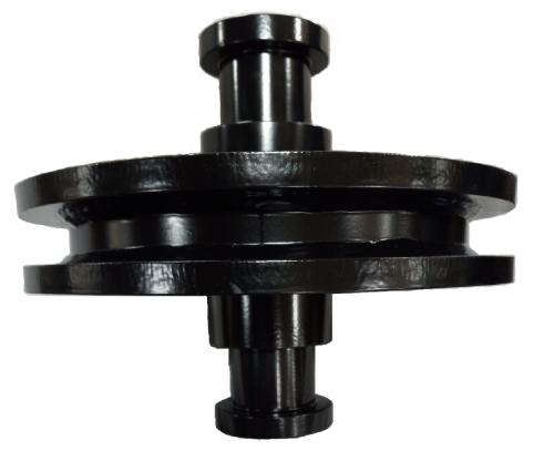 PopUp Towing KP2 kingpin to inverted kingpin adapter