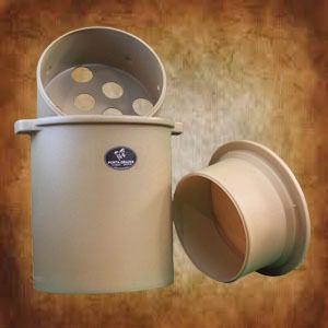 XL Porta-Grazer Traveler set with portable hay feeder and water trough