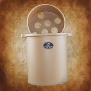 XL Porta-Grazer with grazing pan loaded for head-down slow feeding