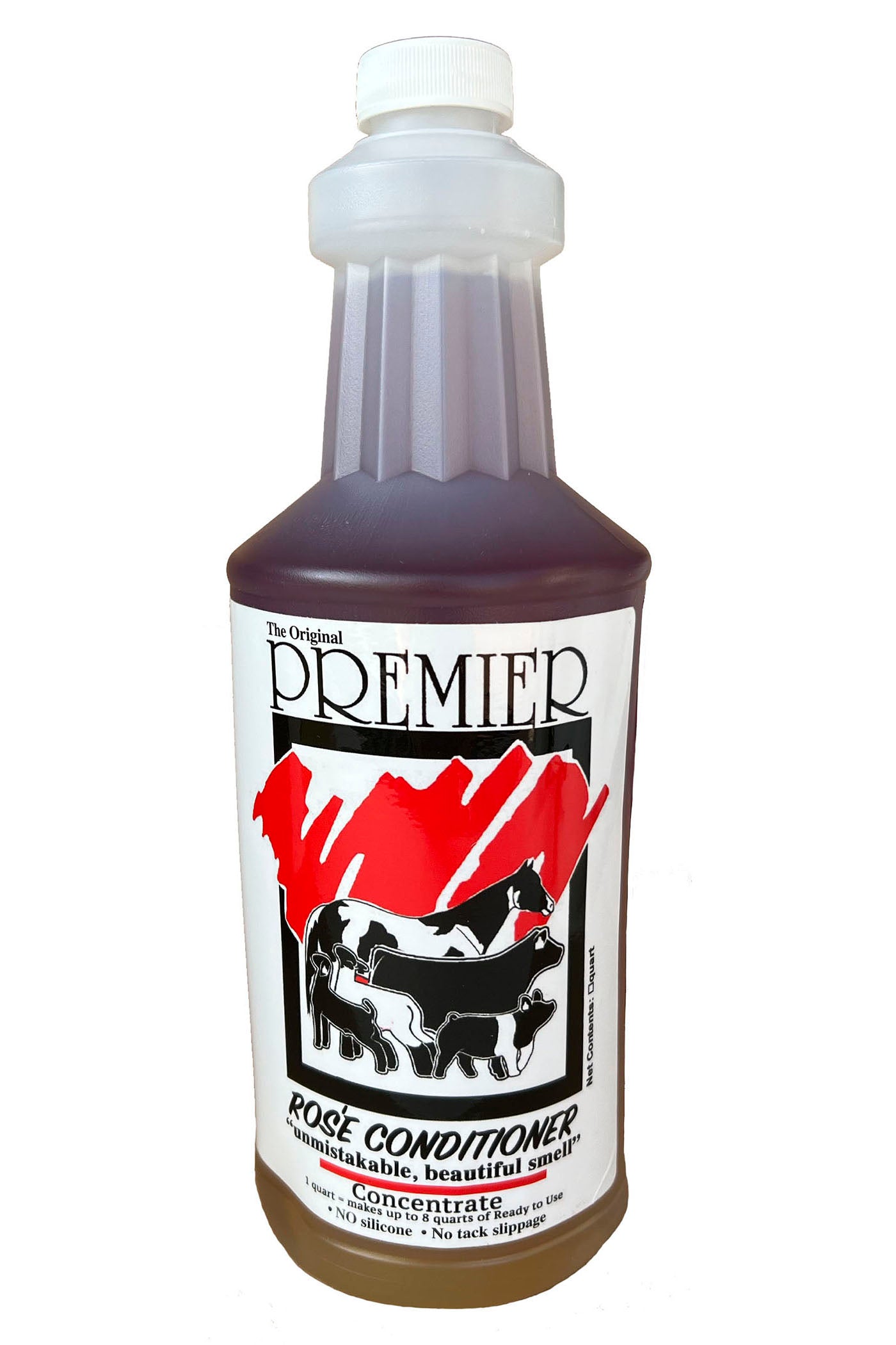 Premier Rose' Conditioner one quart concentrate leave-in horse hair conditioner
