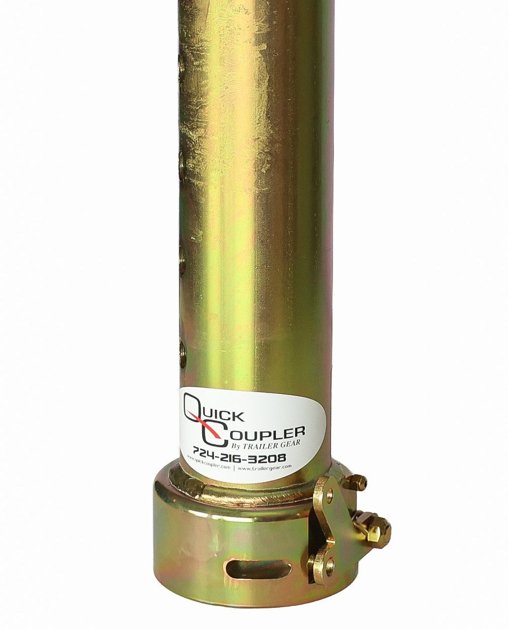 Quick Coupler QCR-12K heavy-duty round-tube gooseneck coupler