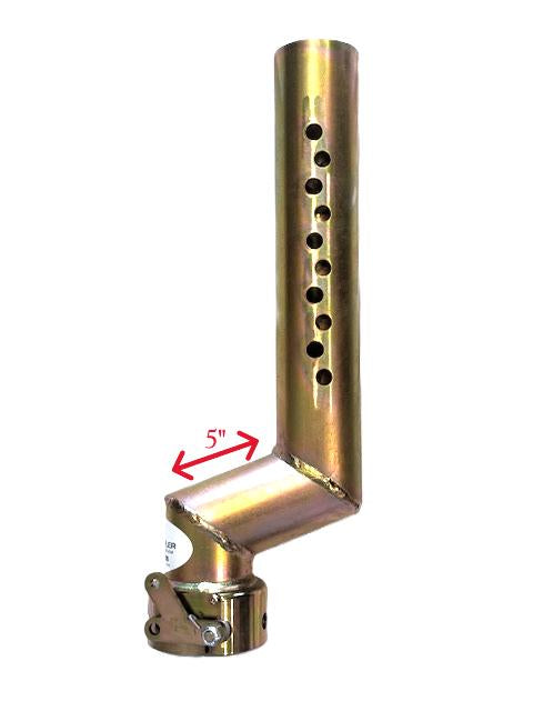 QCR 5-inch oversized Quick Coupler gooseneck safety coupler