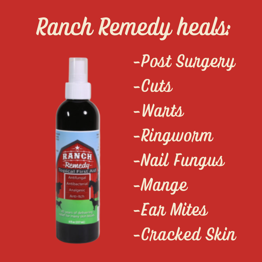 Ranch Remedy all-natural skin and wound care product detail