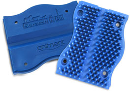 Scratch n All flexible grooming pad for horses and barn animals