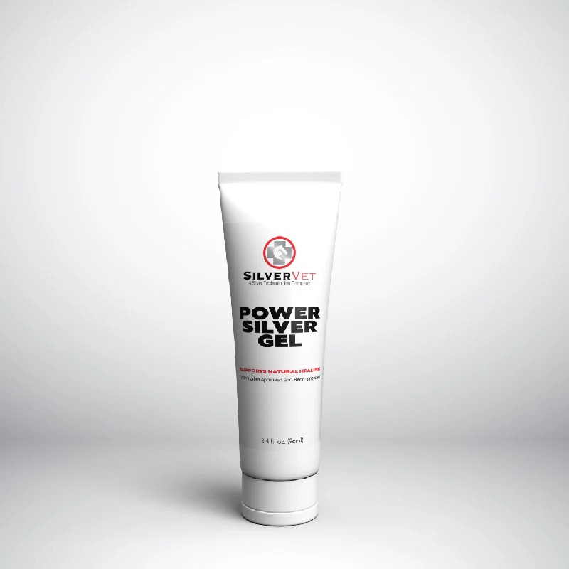 SilverVet Power Silver Gel topical nano-silver wound gel for equine skin and injuries