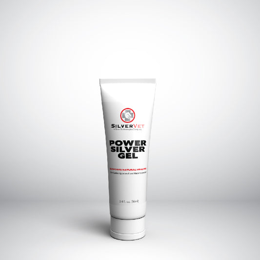 SilverVet Power Silver Gel nano silver wound care gel for equine skin and cuts