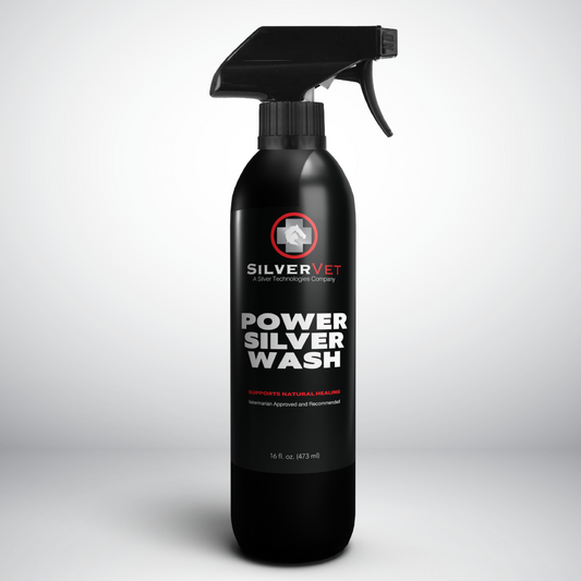SilverVet Power Silver Wash nano silver wound wash for horses