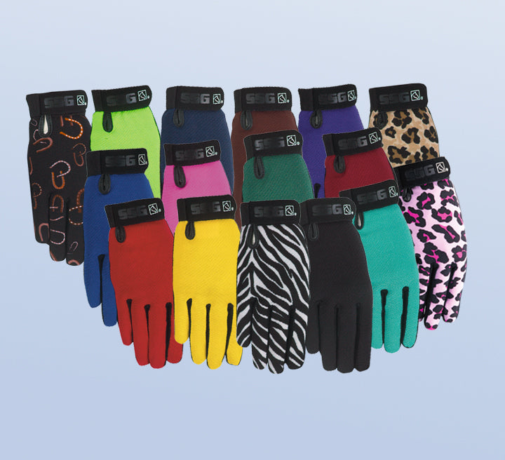 The SSG 8600 All Weather collection color range — eighteen glove colors