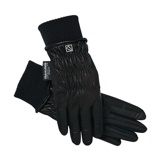 4300 SSG Pro Show Winter leather gloves with knit cuffs and Thinsulate lining