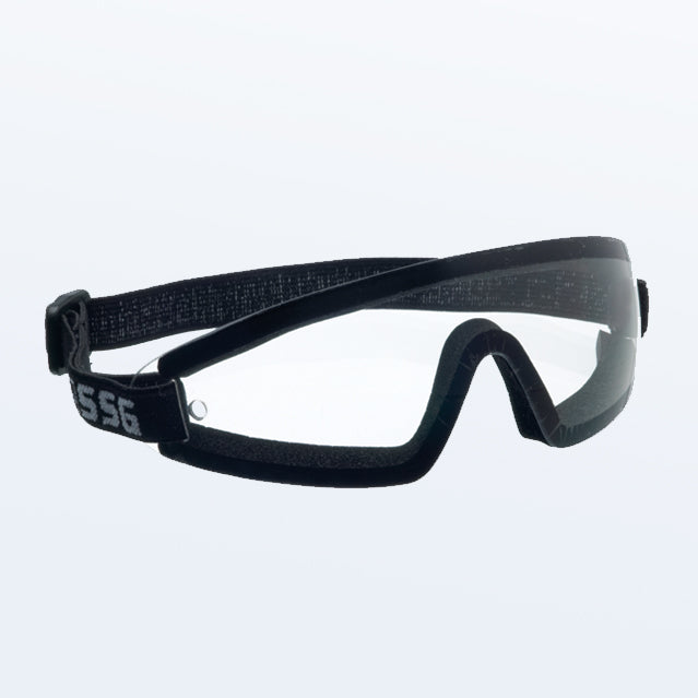6692 SSG Safety Goggles with a clear lens, foam face padding and elastic strap