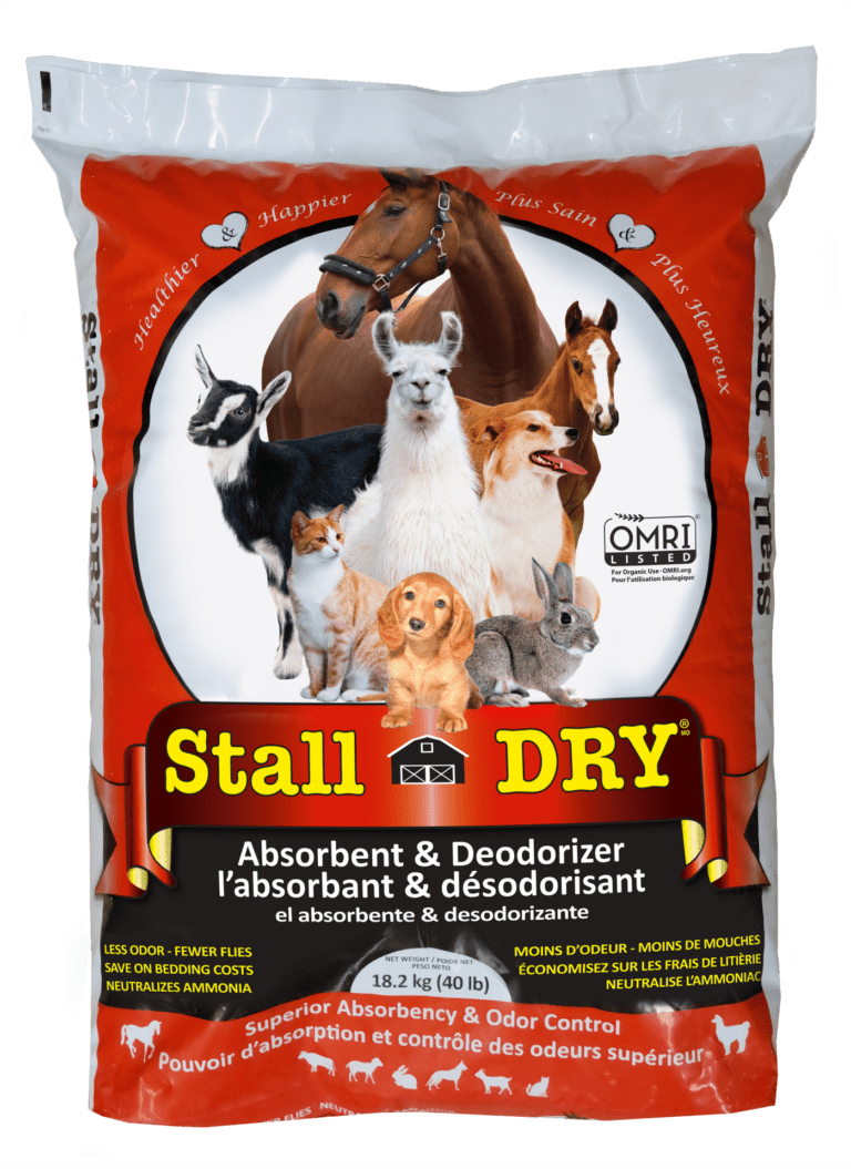 Stall DRY Absorbent Deodorizer 40 lb bag by Progressive Planet, item W135