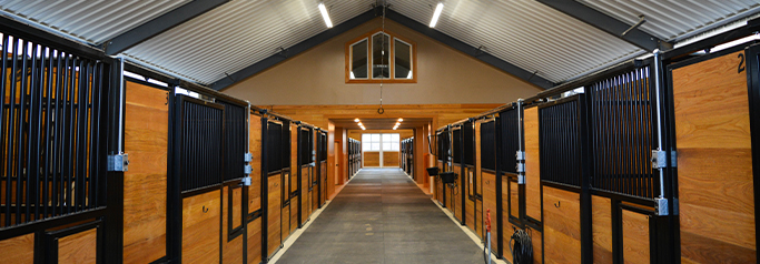 Star Building Systems custom steel agricultural building for farm and equine use